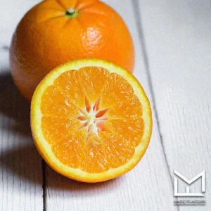 تعريف نكهة البرتقال الطبيعية: ملصق نظيف، وأثر حقيقي