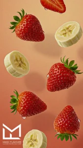 الموز + الفراولة: الكلاسيكية الفاكهية الخالدة