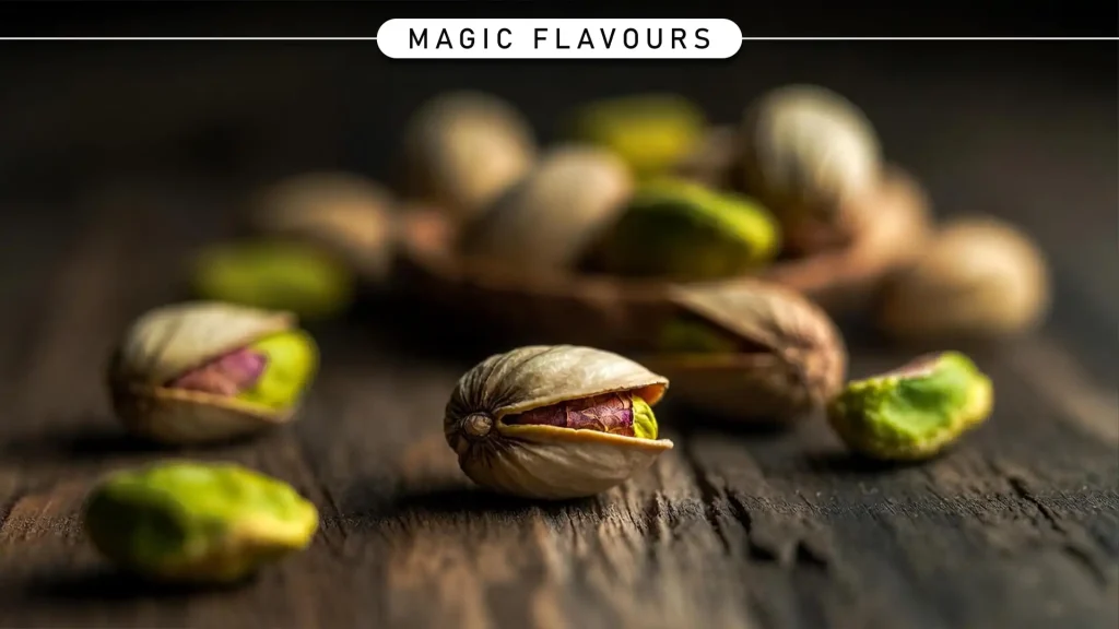 النكهة الفستقية: الملامح الحسية، الاستخدامات culinaria، والمزايا