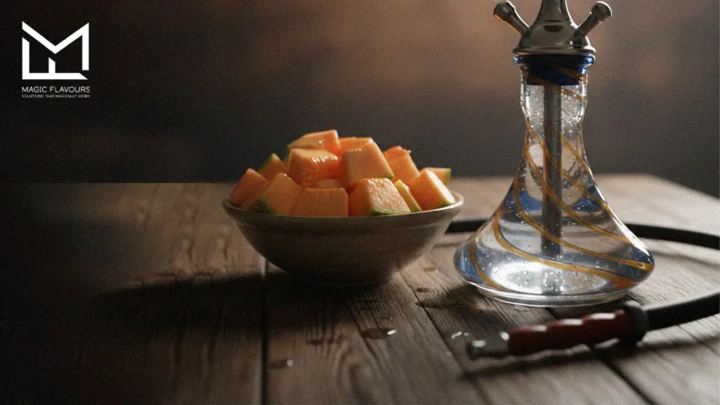 hookah with melon flavour