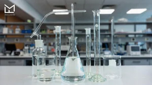 Scientific laboratory equipment used for custom flavor development and formulation