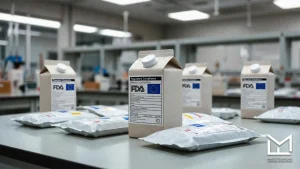 Laboratory samples undergoing lab testing for shisha flavors to evaluate stability and shelf-life compliance with FDA and EU standards