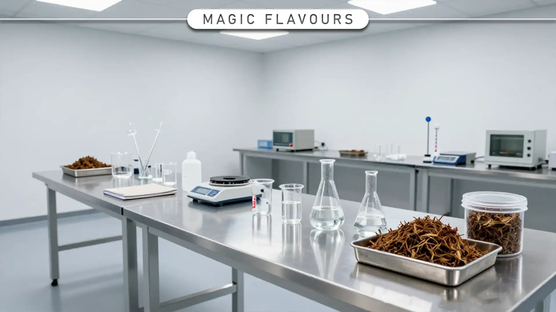 Laboratory testing of shisha flavors before product quality evaluation