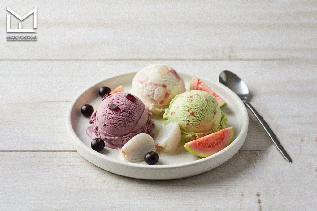 Fruit-Based Flavors of Ice Cream