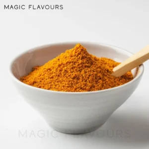 dry powder in a bowl