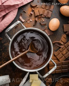 Chocolate flavor powder adds depth and richness to everyday baking.
