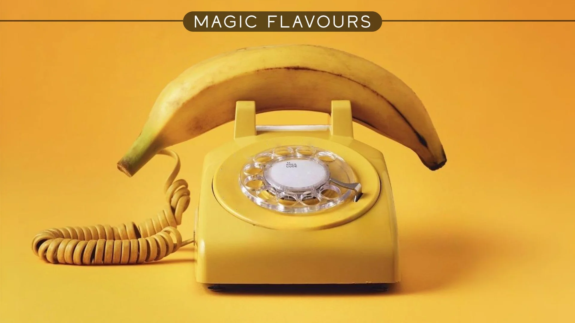 yellow phone with the yellow background