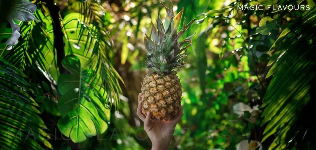 Flavor developers explore eco-friendly methods to produce pineapple flavor.
