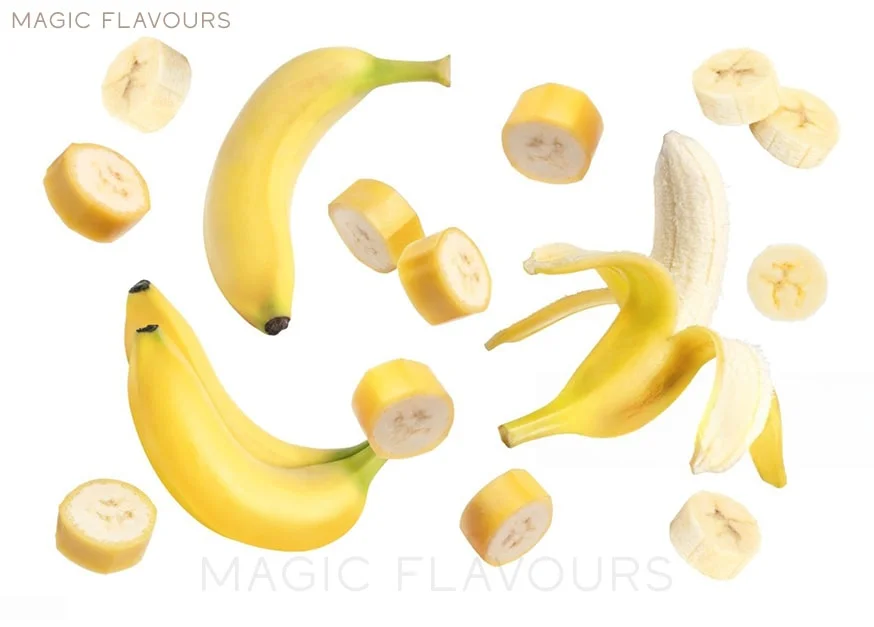 pilled and chopped banana