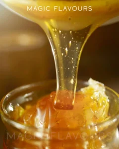 Natural Sugars and Aromatic Compounds of Honey Flavor