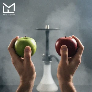 The signature blend of red and green apple notes