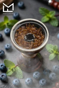 Blueberry: rich body and mint synergy