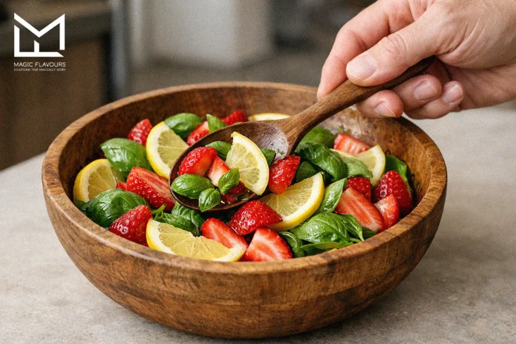 Mint & citrus (lemon/lime): classic refreshment