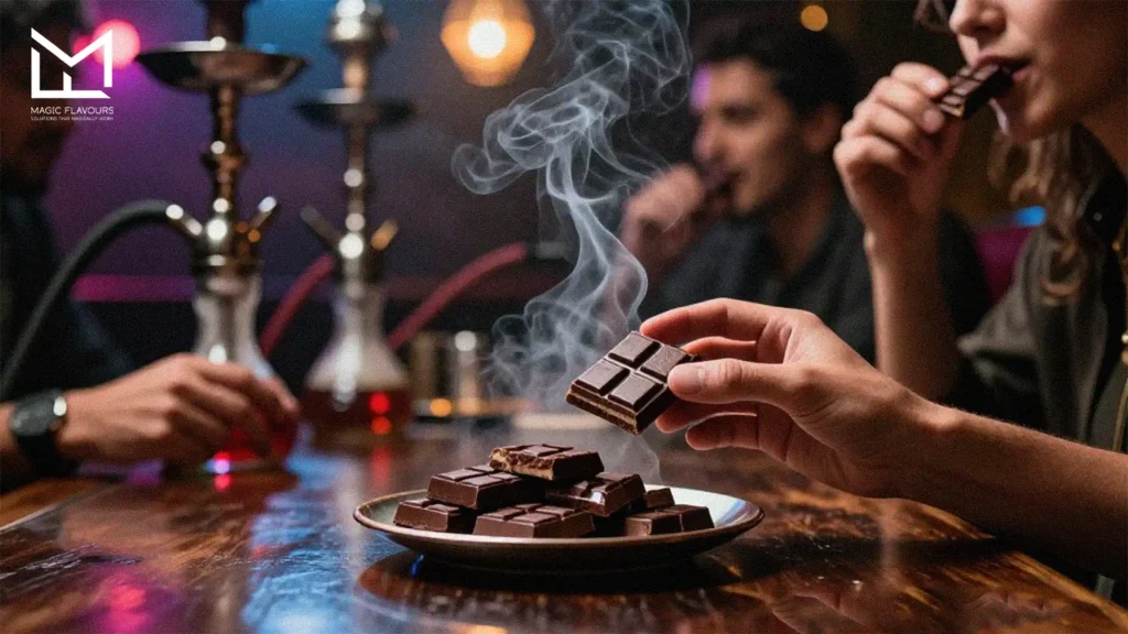 high quality dark chocolate shisha flavour