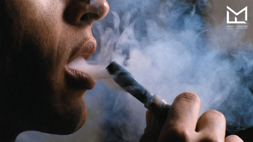 woman enjoying the hookah