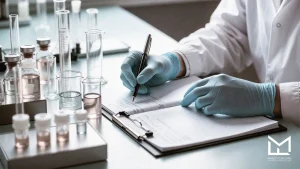Laboratory testing and quality documentation for shisha flavor products
